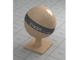 Abrasive rubber floor tile - beige vray material