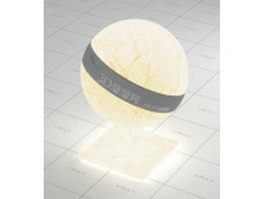 Parchmyn lampshade vray material