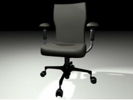 Office swivel chair 3d model preview