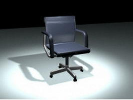 Revolving steno chair 3d preview