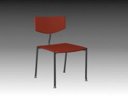 Stackable Banquet chair 3d preview