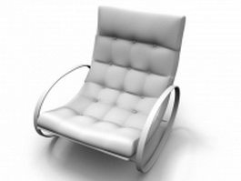Modern rocking chair 3d preview