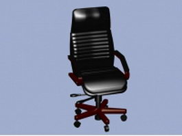 Executive Leather Chair 3d model preview