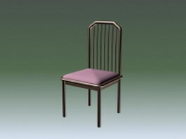 Straight Back chair 3d preview