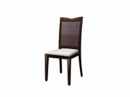 Minimalist banquet chair 3d preview