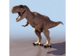 Tyrannosaurus rex 3d model preview