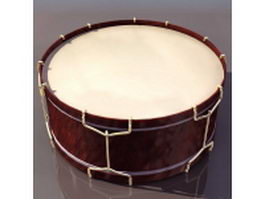Brazilian frame drum 3d model preview