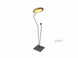 Polyresin decoration floor lamp 3d preview