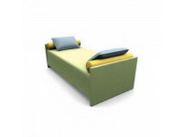Modern daybed 3d preview