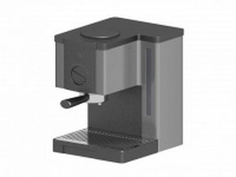 Electric coffee maker 3d model preview