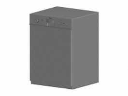 Mini drawer dish washer 3d preview