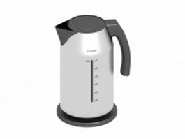 Siemens automatic stainless steel electric kettle 3d model preview