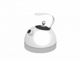 Water boiling electric pot 3d model preview