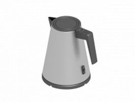 Cordless water kettle electric pot 3d model preview
