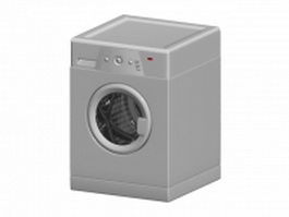 Clothes washing machine 3d model preview