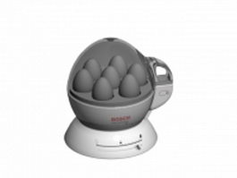 Bosch egg cooker 3d model preview
