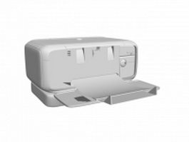 InkJet printer 3d model preview