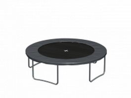 Mini bungee trampoline 3d preview