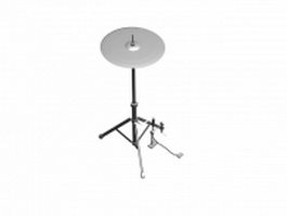 Hi-hat cymbal 3d model preview