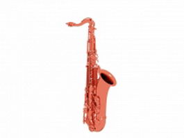 Baritone saxophone 3d preview