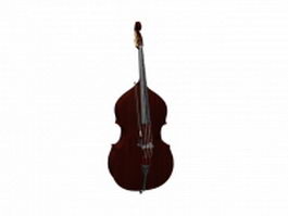 Smaller cello 3d model preview