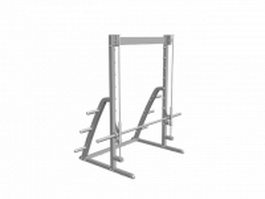 Gym smith machine 3d model preview