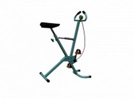 Bicycle ergometer 3d model preview
