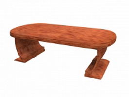 Shaker hill table 3d preview