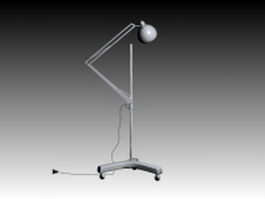 Movable work floor light 3d preview
