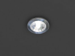 LED ceiling downlight 3d model preview