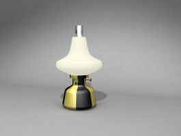 Antiquing table light 3d model preview