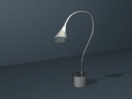 Flexible desk lamp 3d model preview