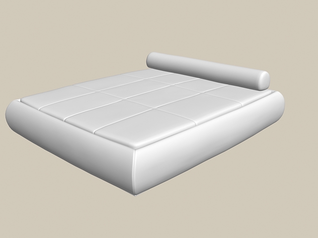 Floor bed 3d rendering