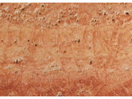 Surface of red travertine limestone texture