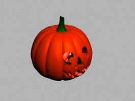 Hollow pumpkin 3d preview