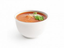 Tomato soup 3d model preview