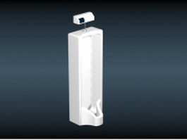 Sensor automatic urinal 3d preview