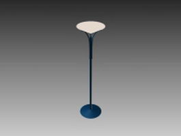 Contemporary floor lamp 3d model preview