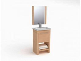 Small vanity units 3d model preview