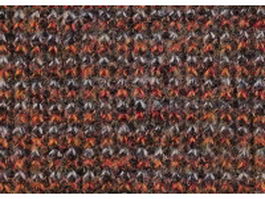 Close-up of brown knitted wool texture