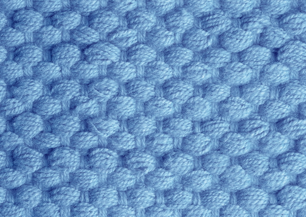 Seamless blue cable knitting pattern texture