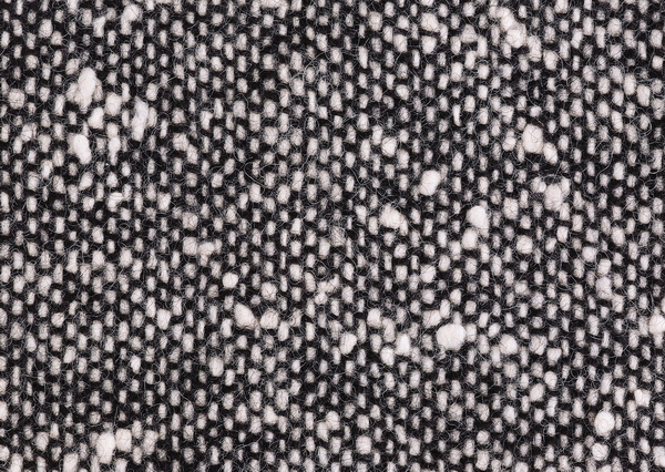 Black and white knitting wool carpet texture