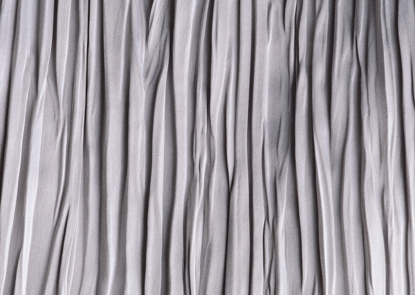 Crumpled curtain fabric texture