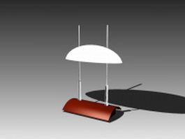 Standing table lamp 3d model preview