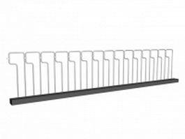 Steel guardrail systems 3d preview