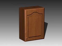 Single kitchen cabinet 3d model preview