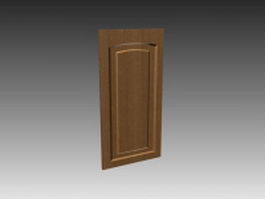 Kitchen cabinet door 3d model preview