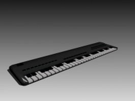 Audio keyboard control 3d preview
