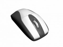 Wireless computer mouses 3d model preview
