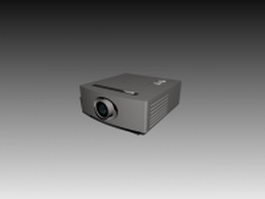 Image projector 3d model preview